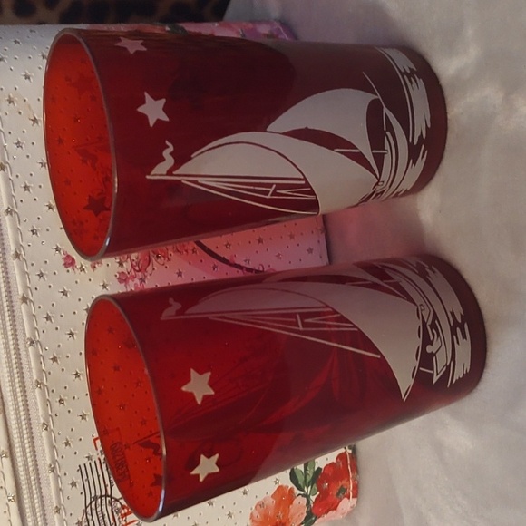 Red Sailboat Glasses - Picture 4 of 7